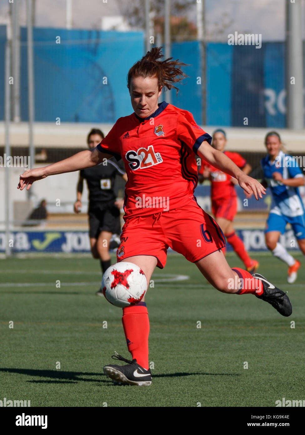 Barcelona, Spain. 5th November, 2017. Match of Spanish Women's Football