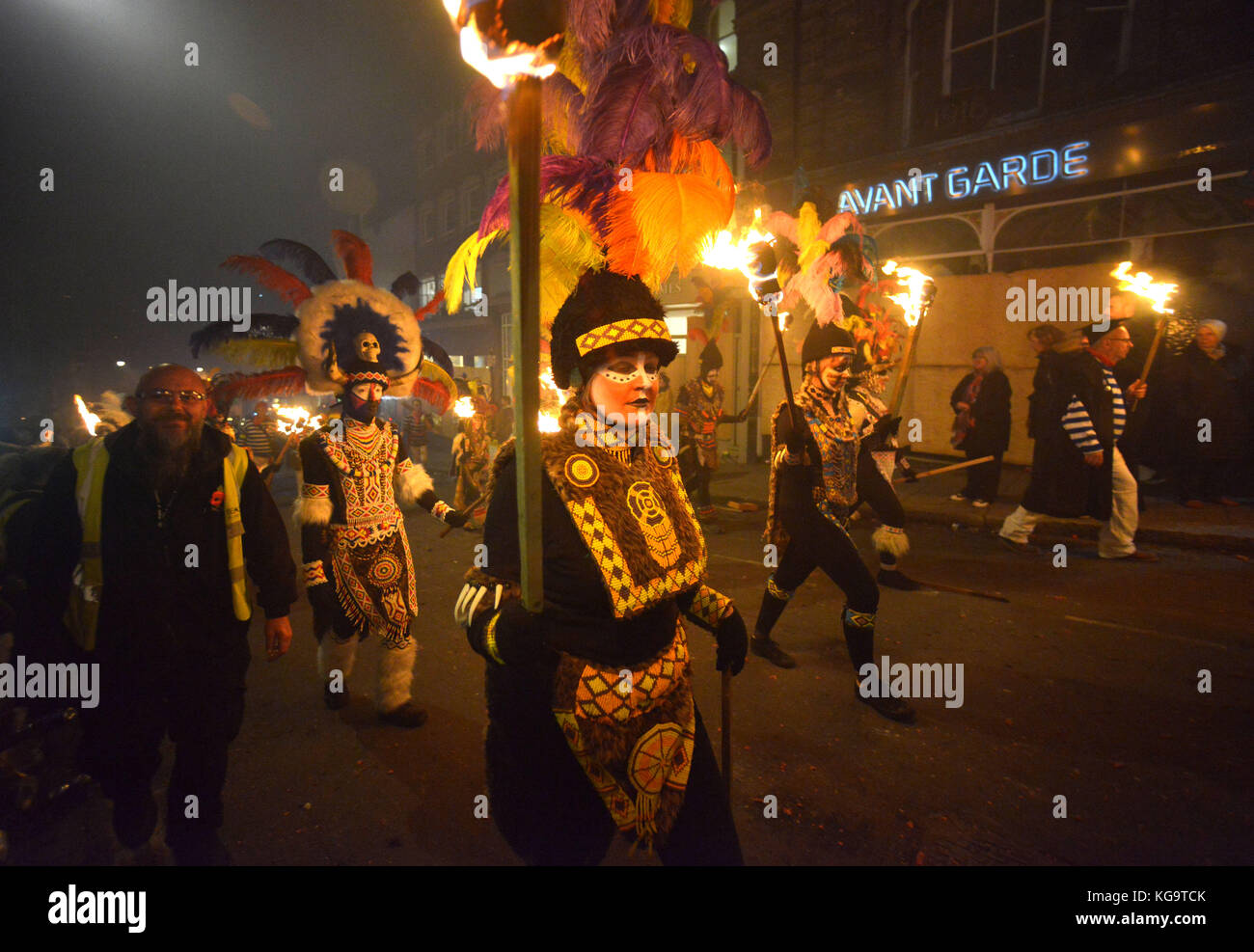 Zulus lewes bonfire hi-res stock photography and images - Alamy