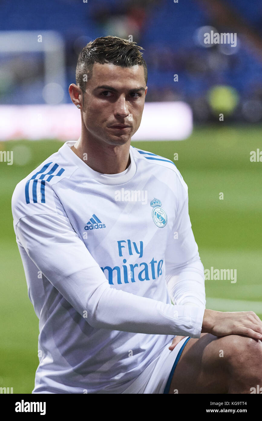 Madrid, Spain. 5th Nov, 2017. Cristiano Ronaldo (forward; Real Madrid ...