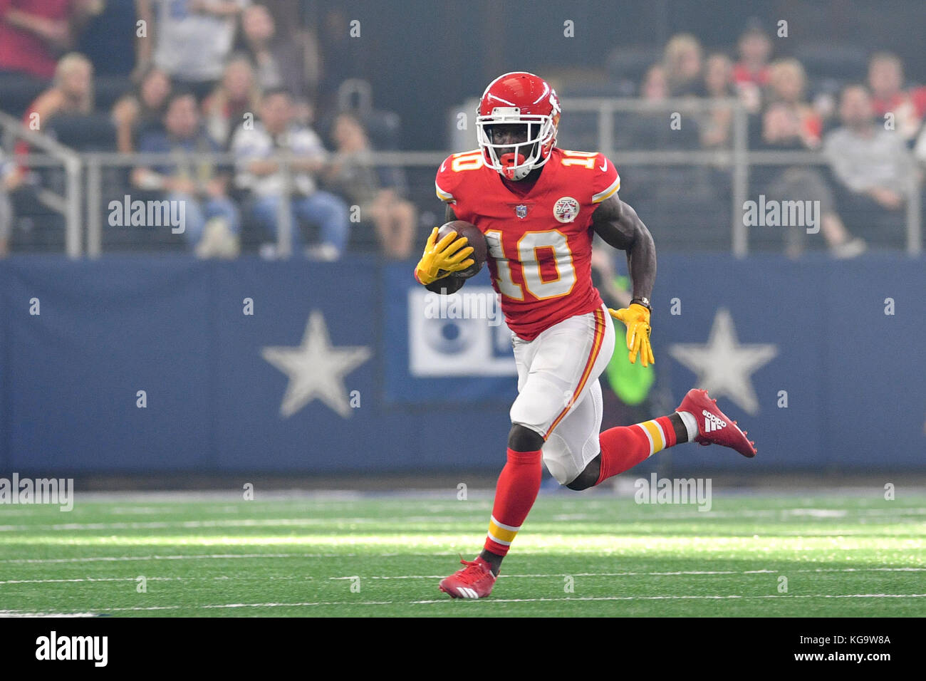 Arlington, Texas, USA. 5th Nov, 2017. Kansas City Chiefs wide receiver