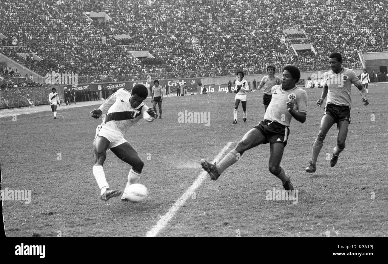 LIMA, 16 DE AGOSTO DE 1981 ELIMINATORIAS AL MUNDIAL ESPANA 82 PARTIDO