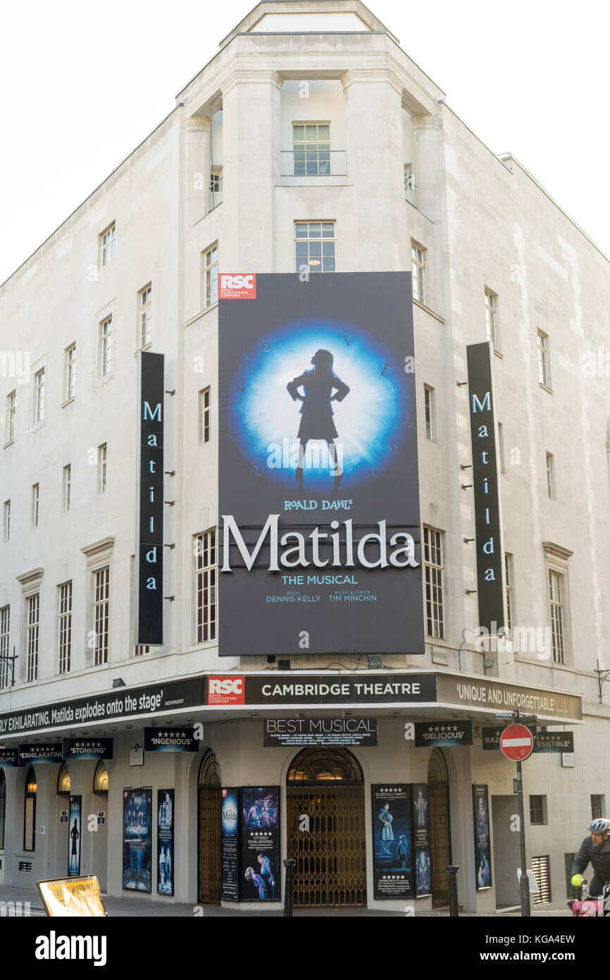 Cambridge Theatre Stock Photo