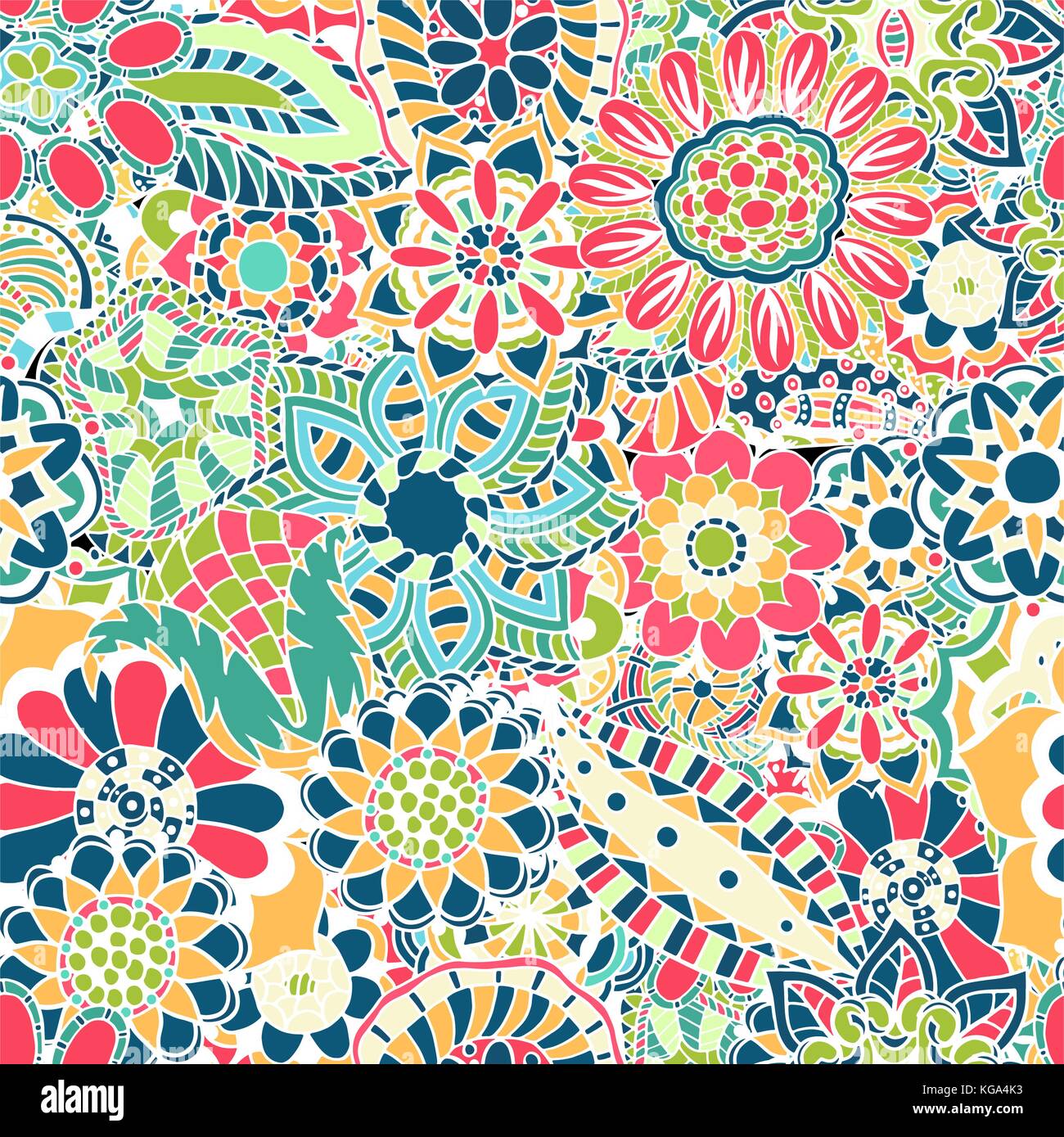 Seamless abstract pattern summer and travel background Stock Vector ...