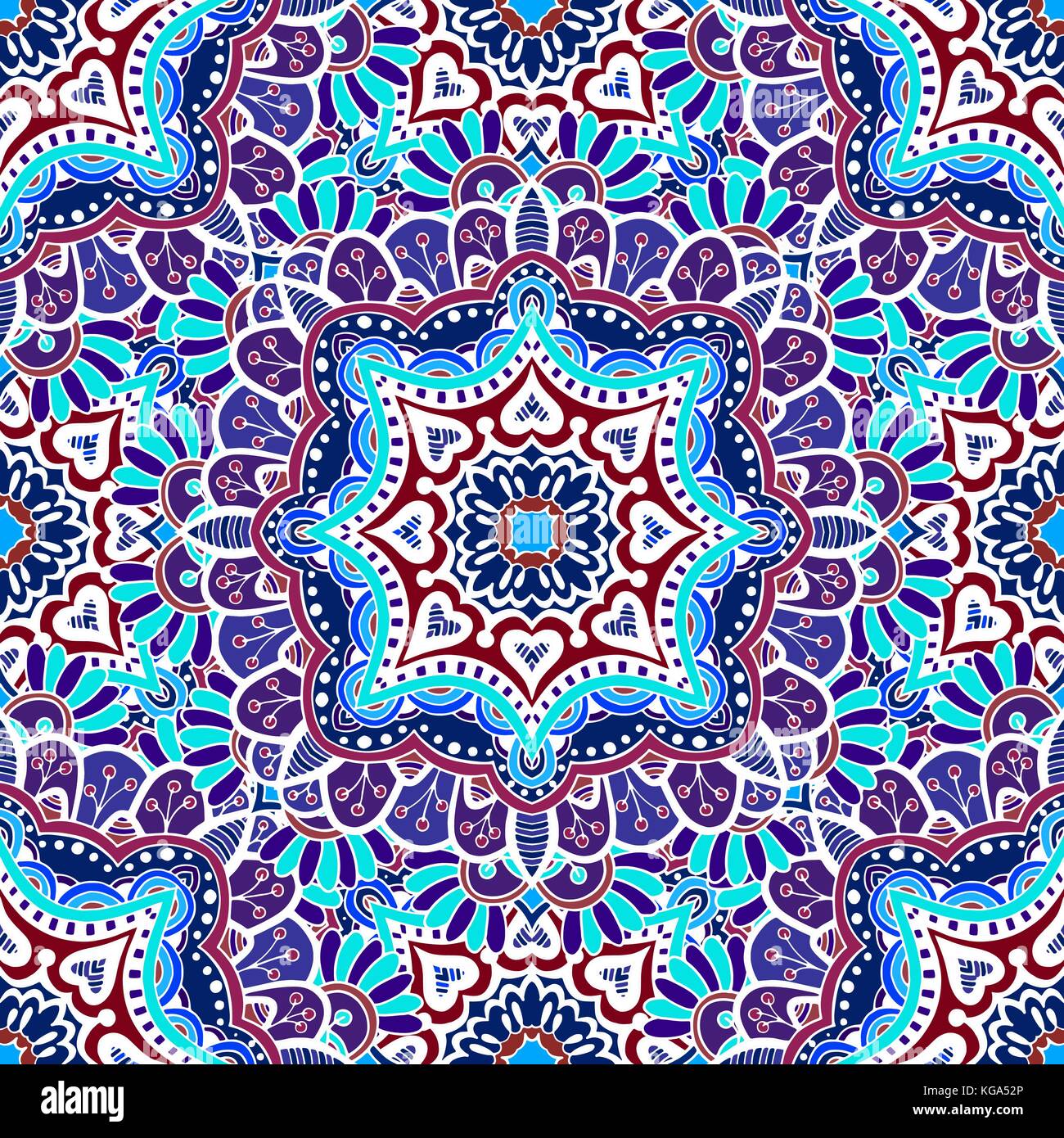 Seamless abstract Pattern. Vector illustration. Hand Drawn Texture ...