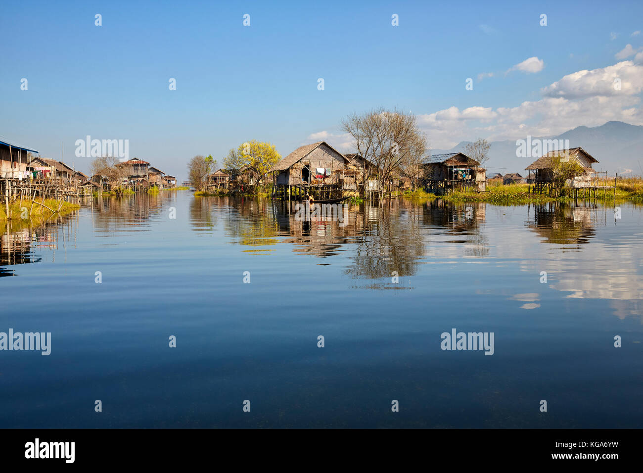 Nampan village, Inle Lake, Myanmar (Burma Stock Photo - Alamy