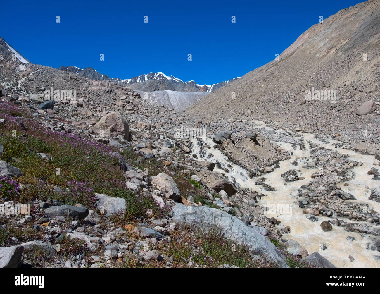 Source Rive Rmoutain The source of the river in the mountains Stock Photo - Alamy