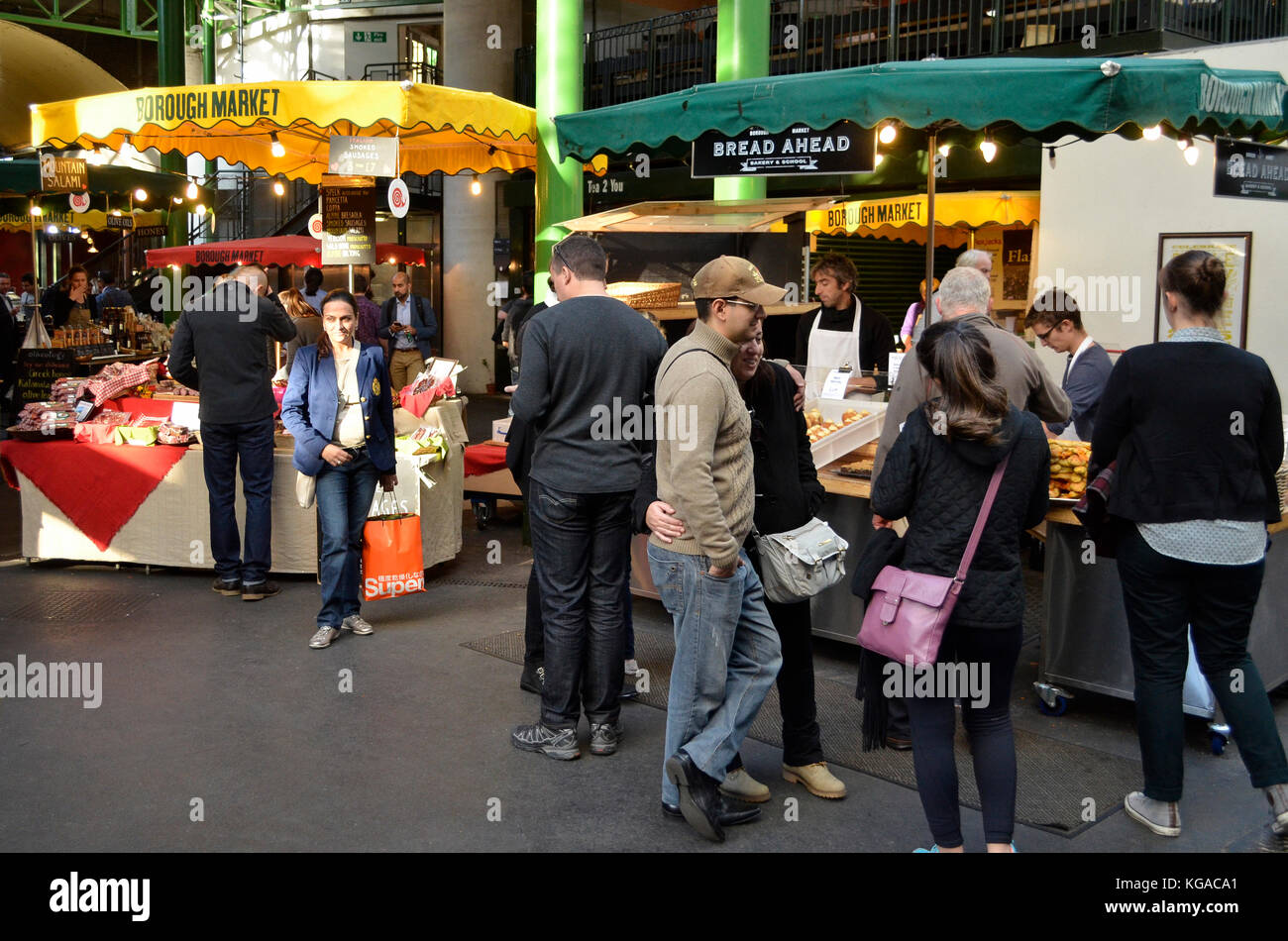 Borough Market, London, UK. Stock Photo