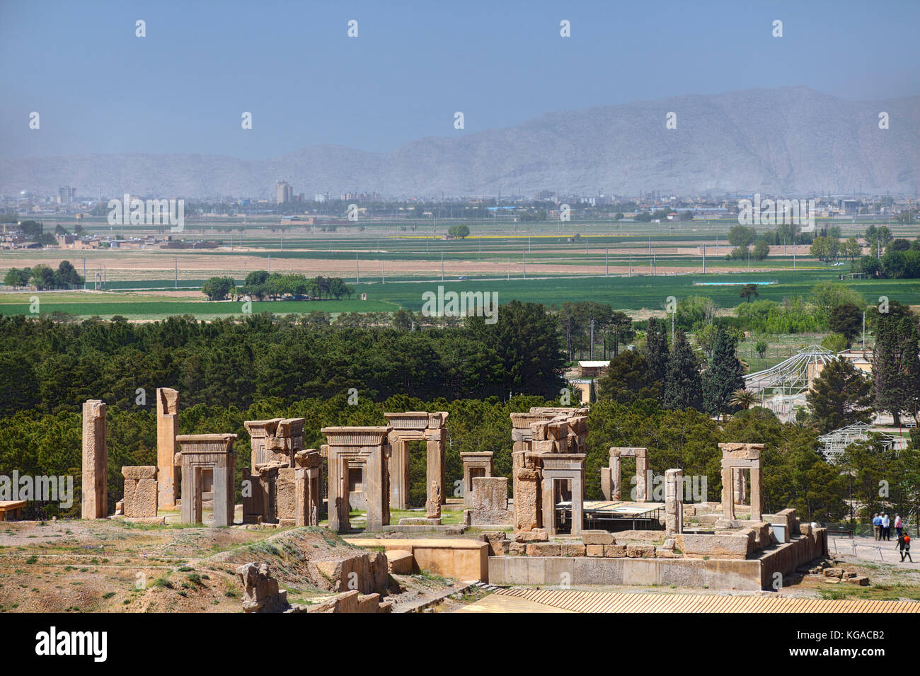 Fars Province, Shiraz, Iran - 20 april, 2017: Museum under the open sky