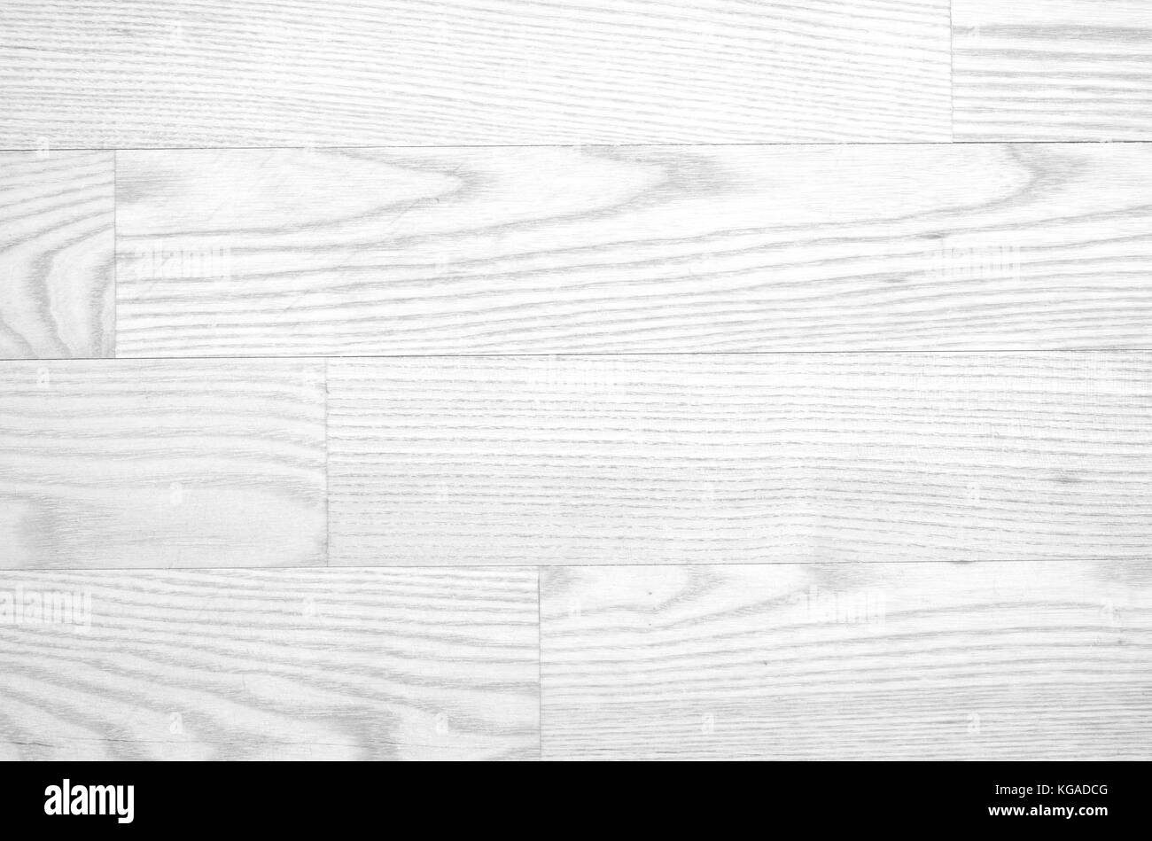 White wooden parquet, floor surface. Light wood texture. Stock Photo