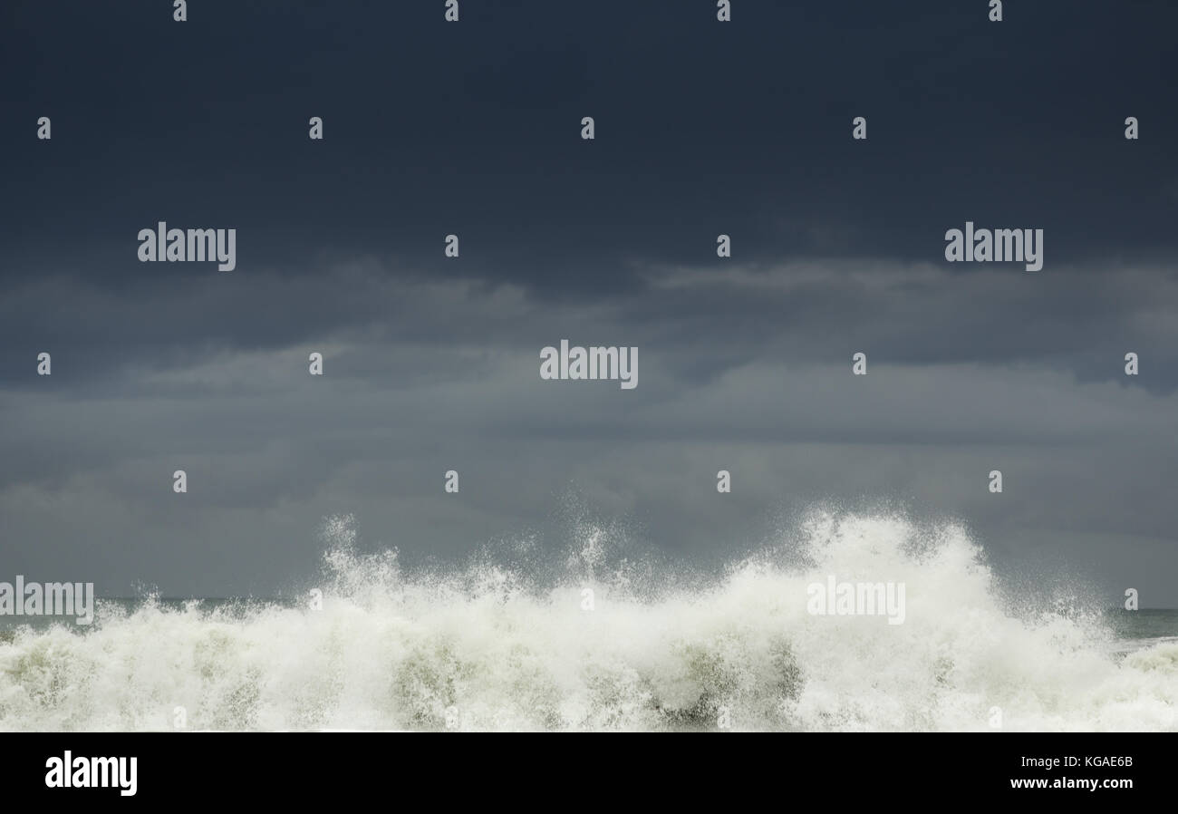 Moody weather at Hamilton's Gap, Awhitu Stock Photo Alamy
