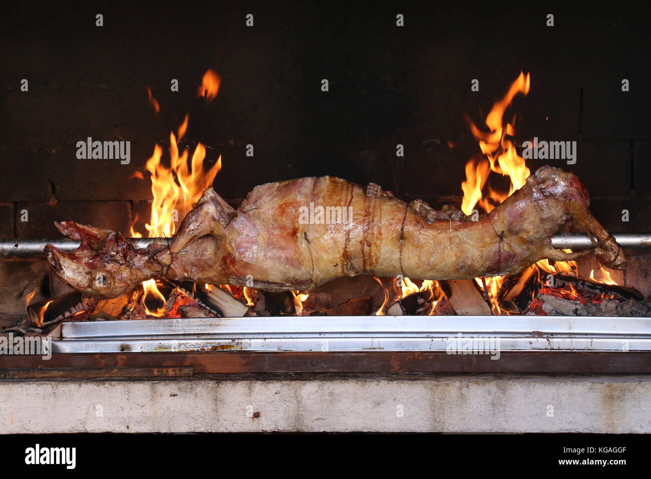 Roast Goat Stock Photos & Roast Goat Stock Images Alamy