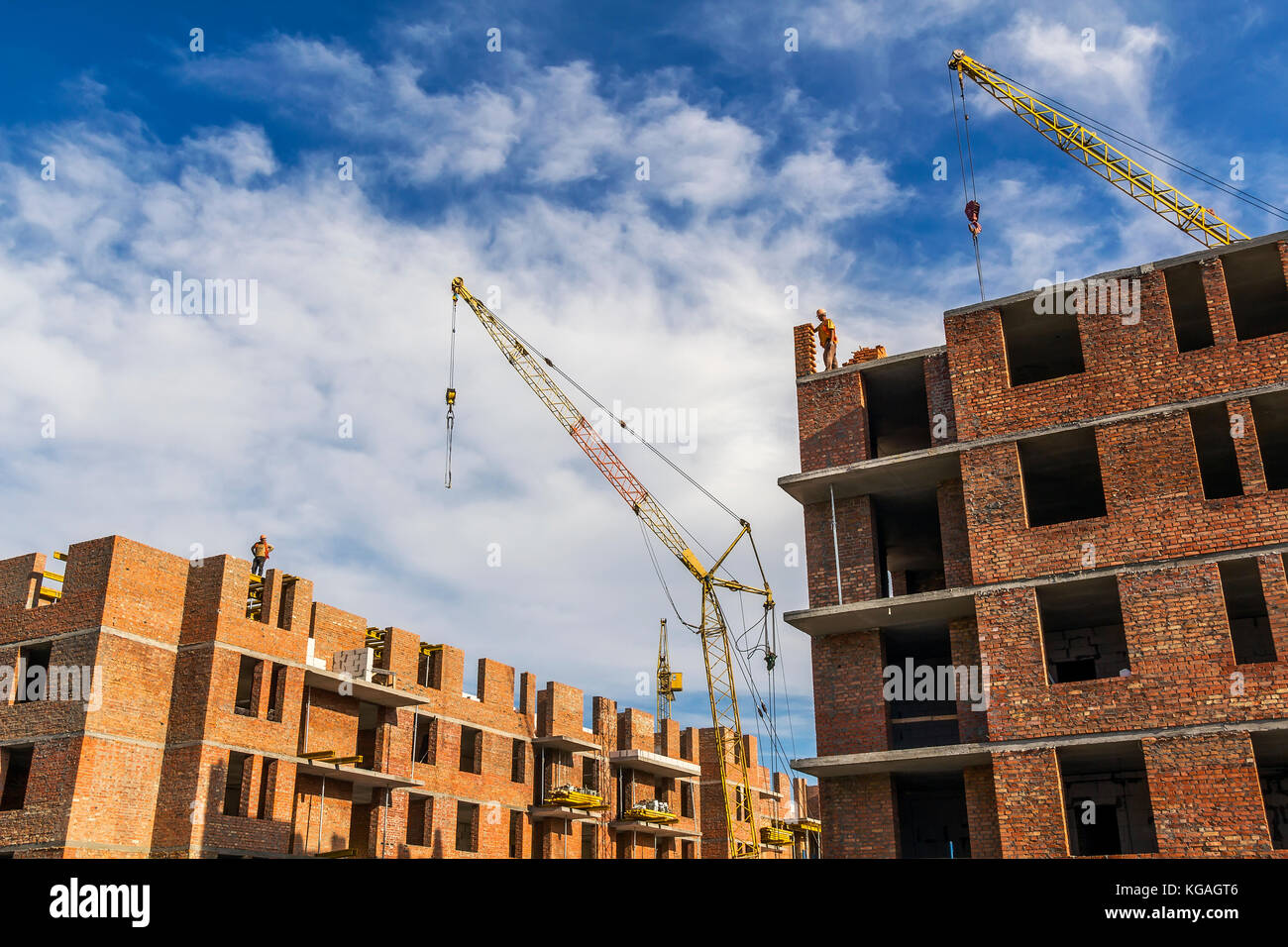High storey residential buildings under construction Stock Photo - Alamy