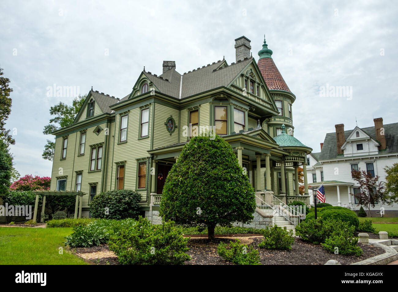 P D Gwaltney House, 304 South Church Street, Smithfield, Virginia Stock