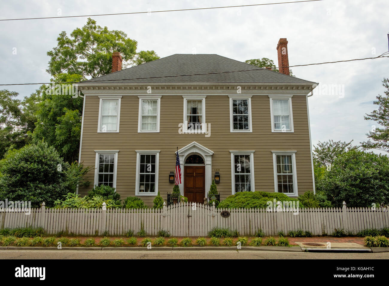 Chapman House, 130 South Church Street, Smithfield, Virginia Stock