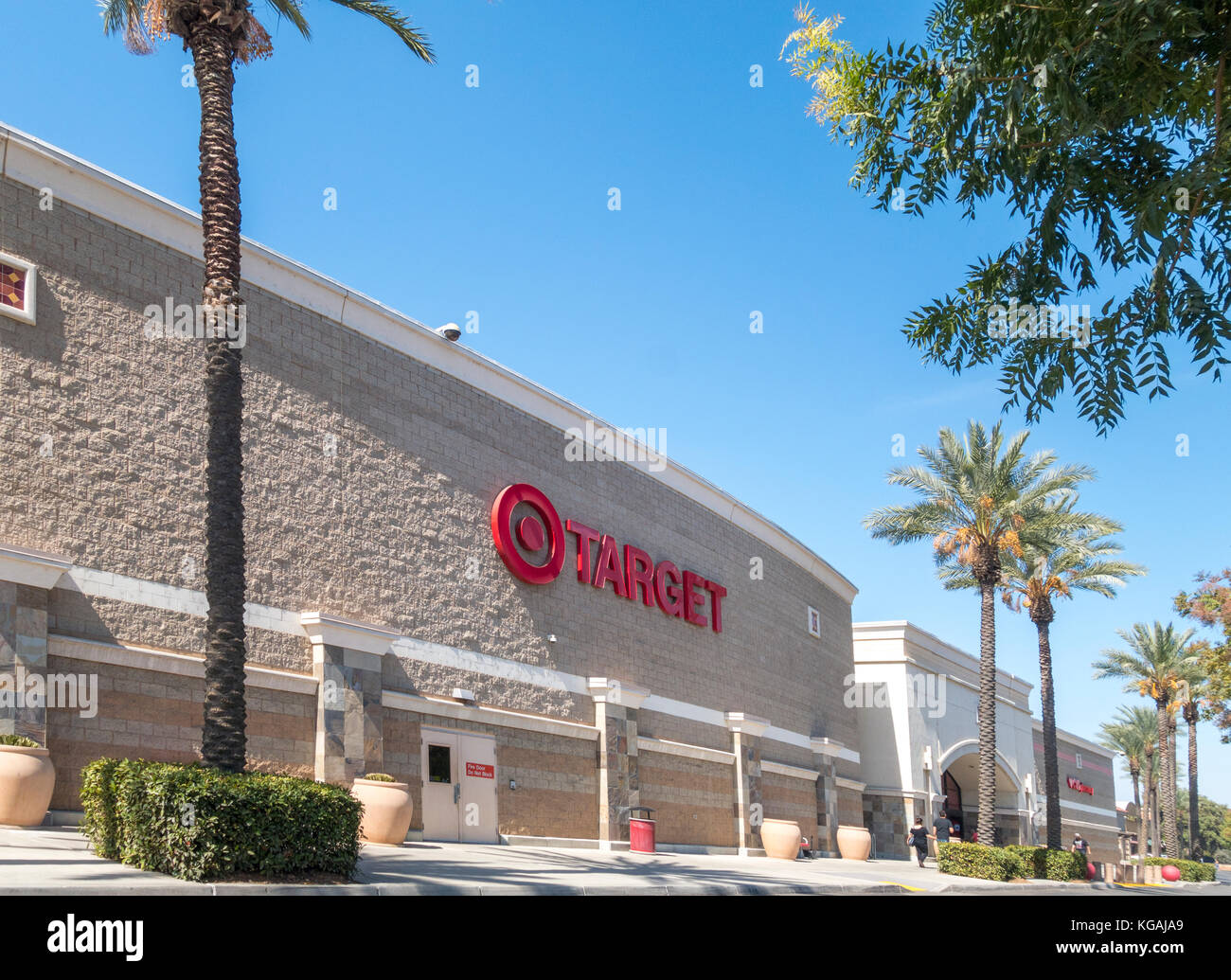 Target Store Visalia California. Packwood Creek Shopping Center. Stock Photo