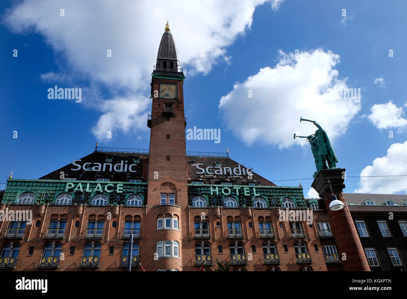 Denmark,Copenhagen,Scandic Palace Hotel Stock Photo Alamy