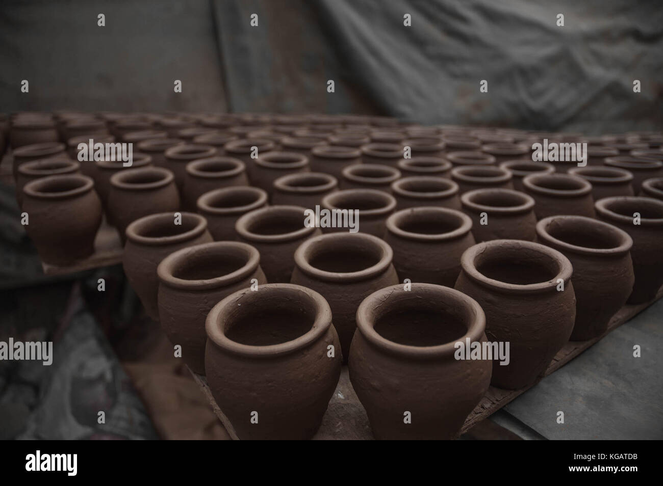 Pots.This shot was taken in the pottery town of bangalore. I was