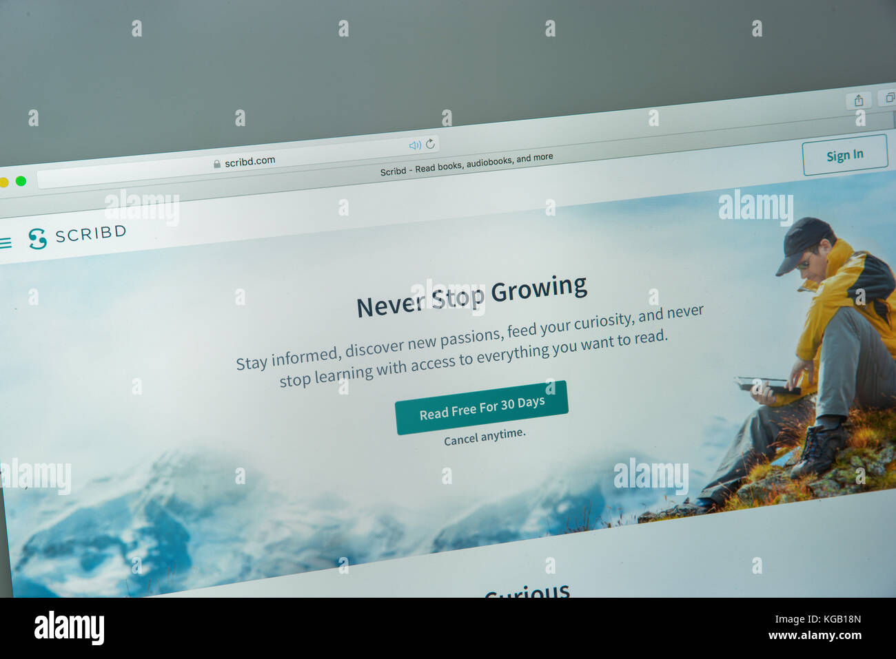 Scribd logo hi-res stock photography and images - Alamy