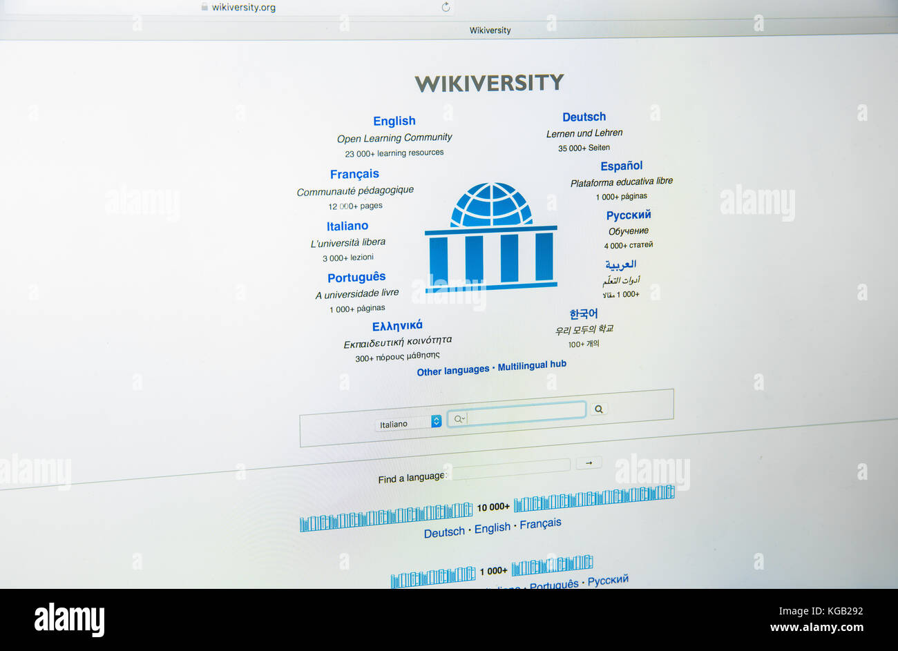 Wikiuniversity hi-res stock photography and images - Alamy