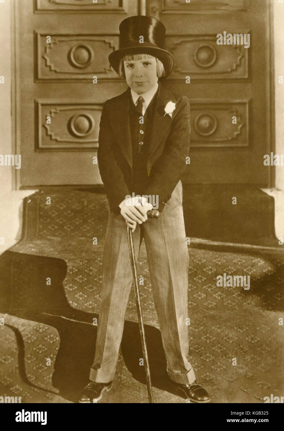 American child actor Jackie Coogan Stock Photo Alamy