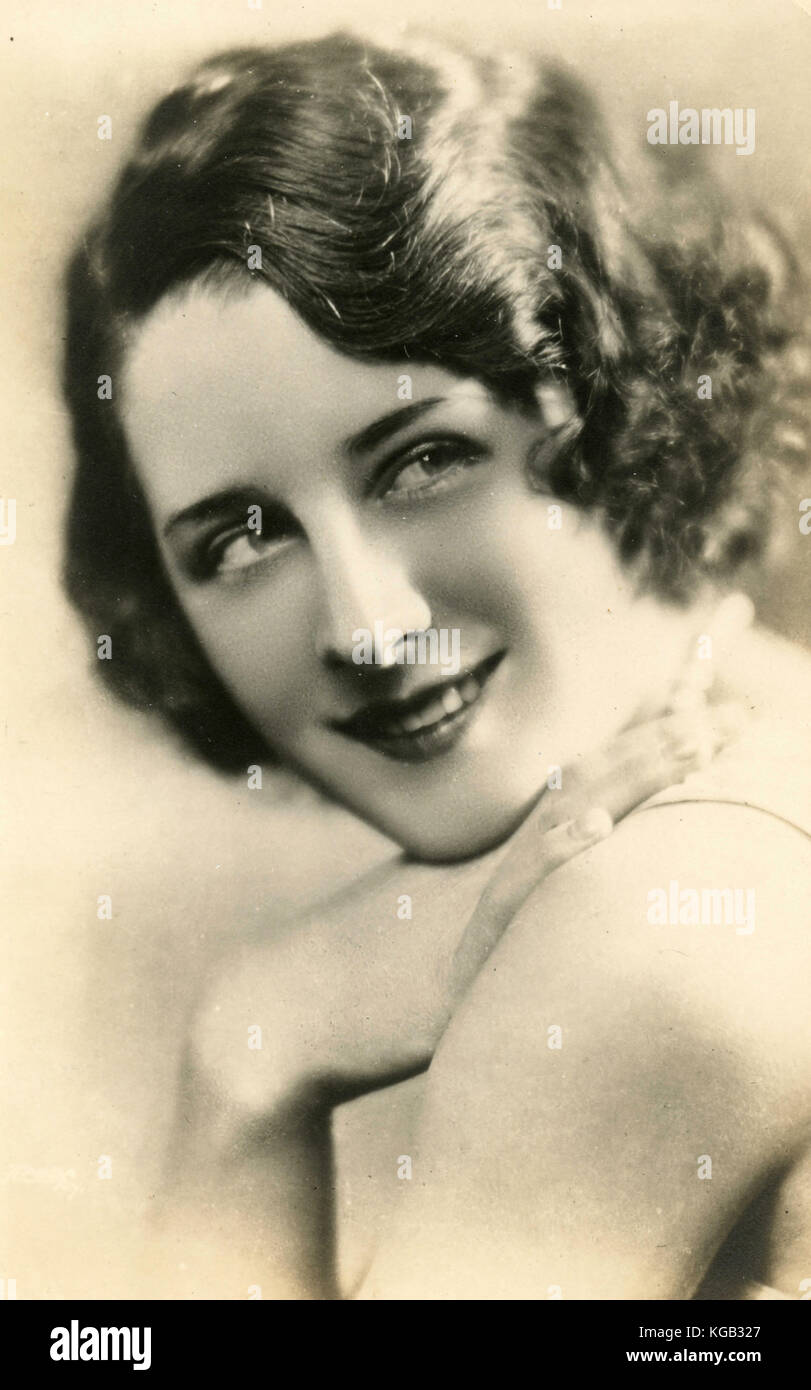 Portrait of unidentified woman of the 1920s Stock Photo - Alamy