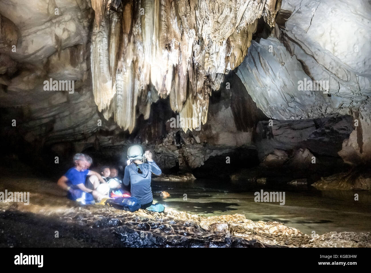 Mulu National Park - Clearwater Cave Stock Photo - Alamy