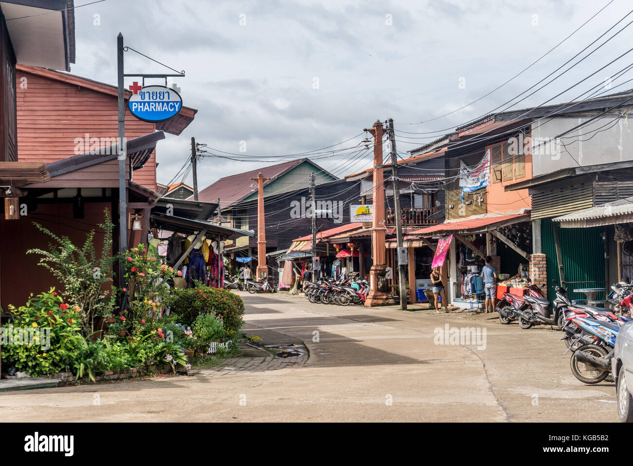 Koh Lanta, Thailand Old Town Stock Photo Alamy