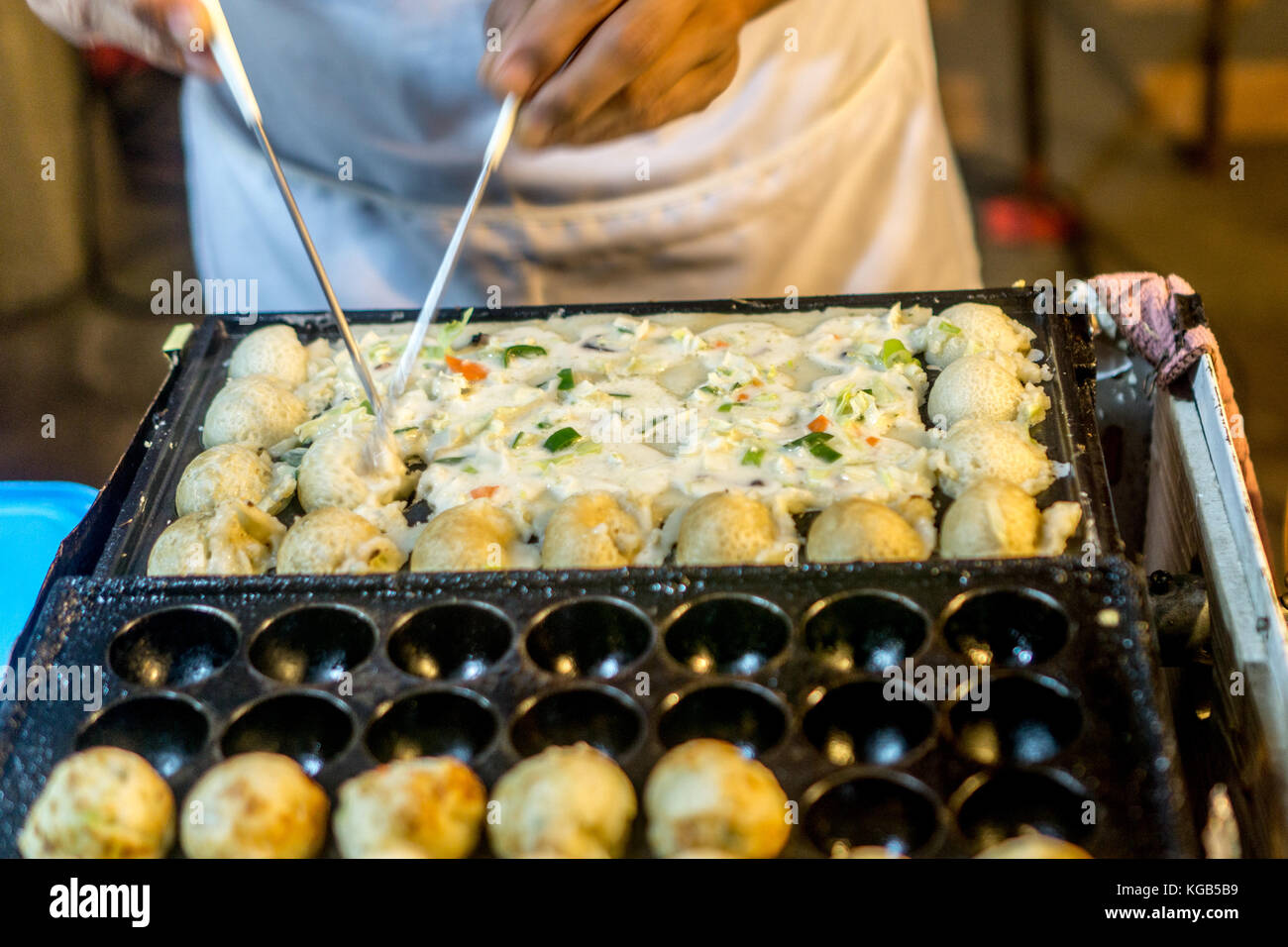 Chiang Rai, Thailand - street food Stock Photo