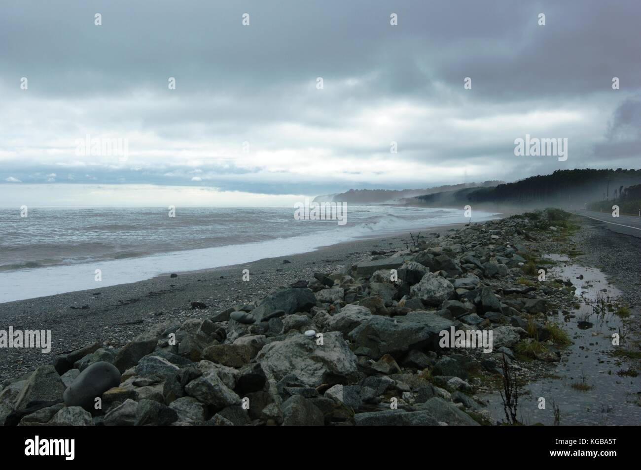 Bruce Bay, South Island, New Zealand Stock Photo Alamy