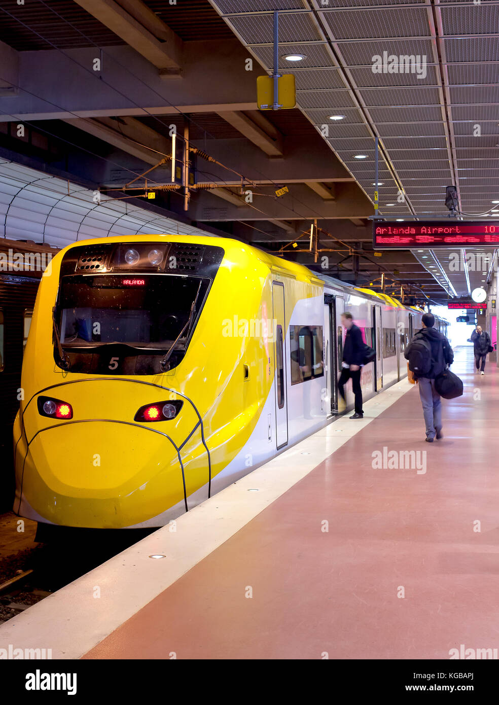 Arlanda Express Description Stock Photo Alamy