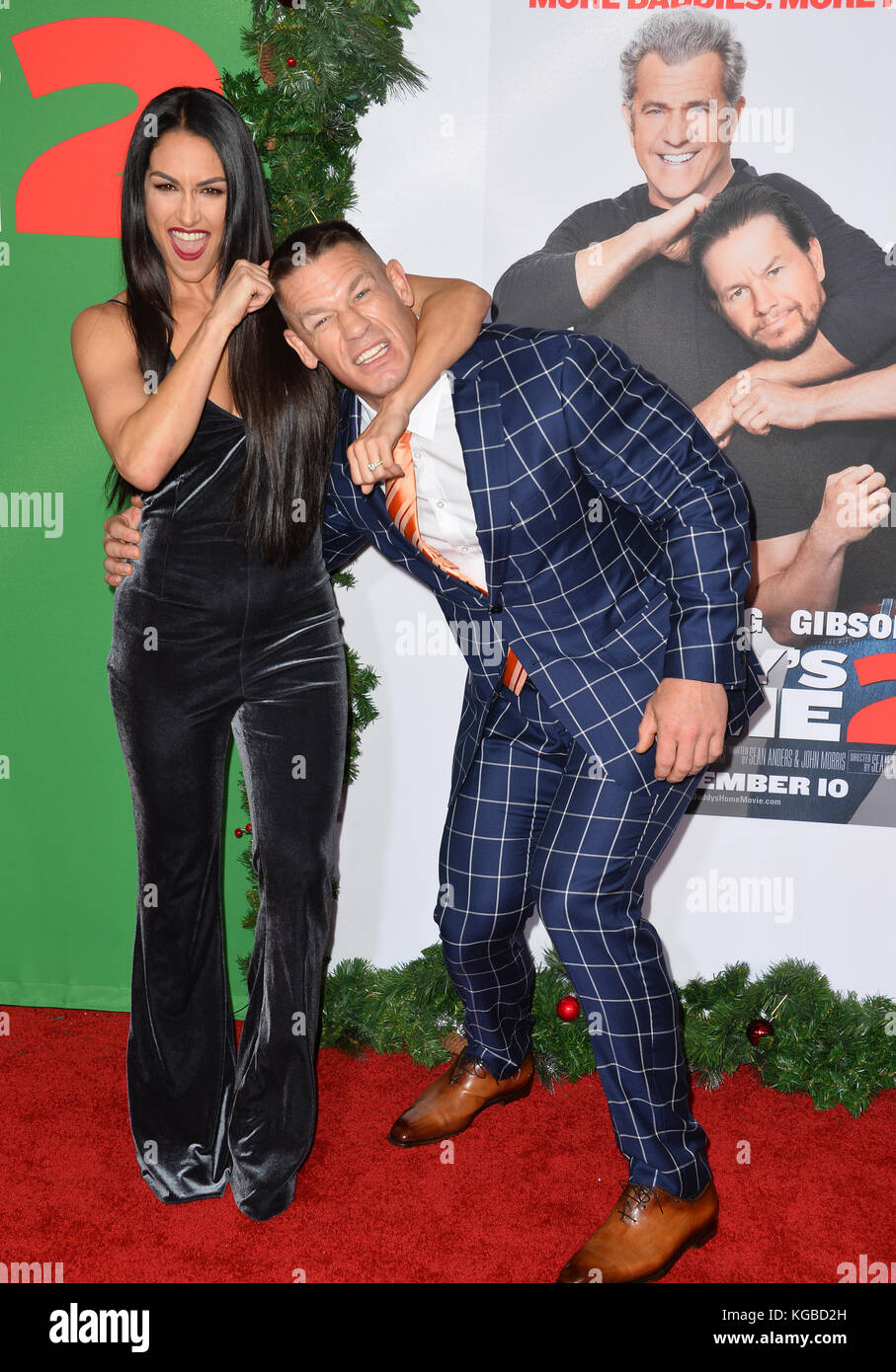 Los Angeles, USA. 05th Nov, 2017. John Cena & Nikki Bella at the