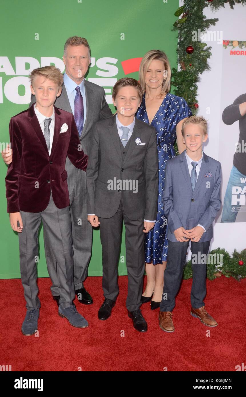 Will ferrell and family hi-res stock photography and images - Alamy