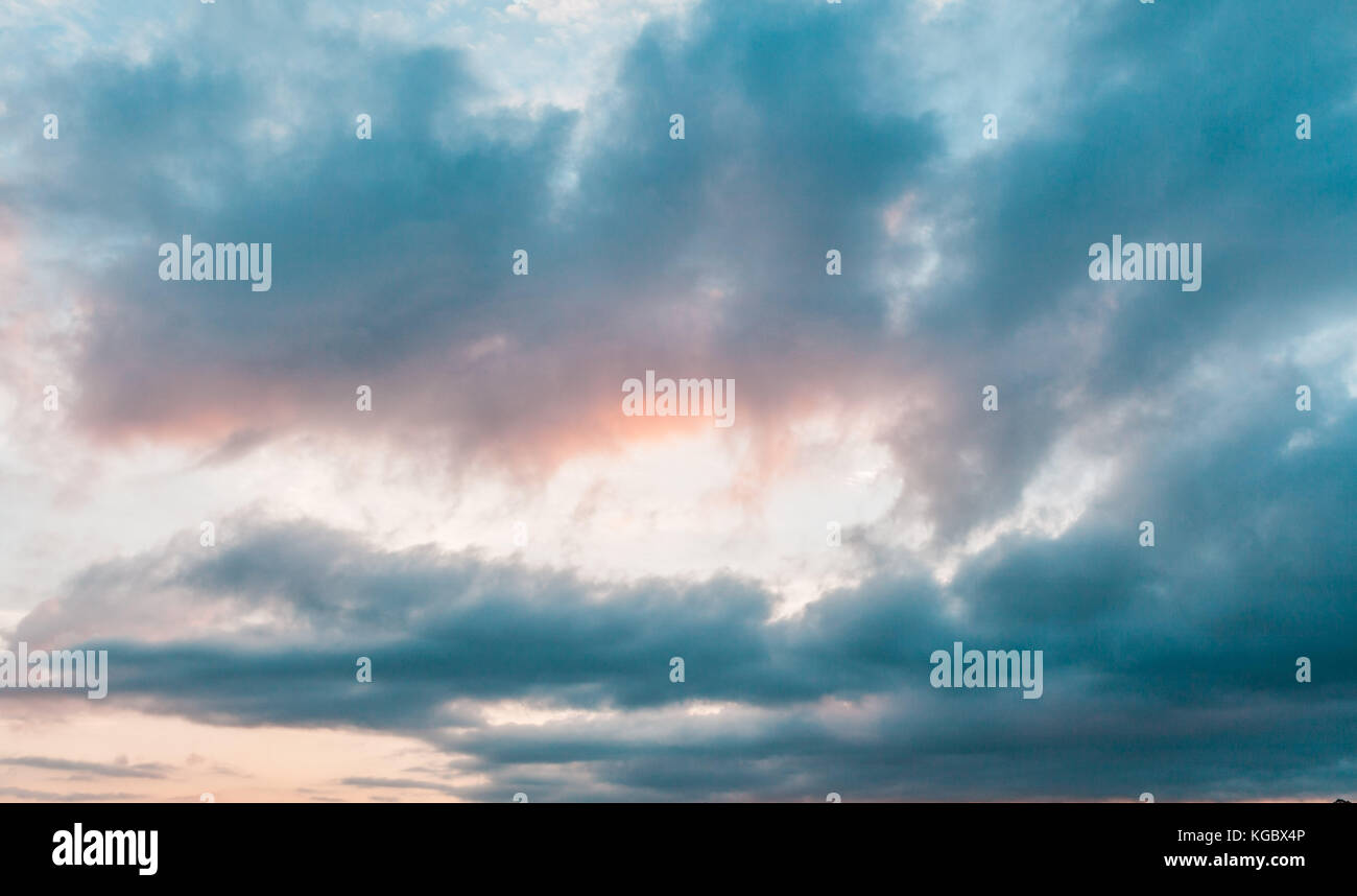 Aerial view sunset above stormy hi-res stock photography and images - Alamy