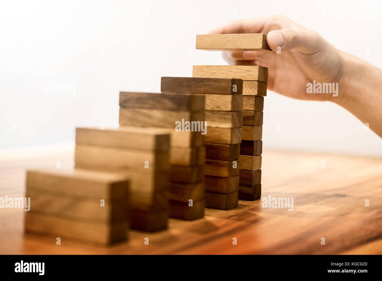 wooden blocks the warehouse