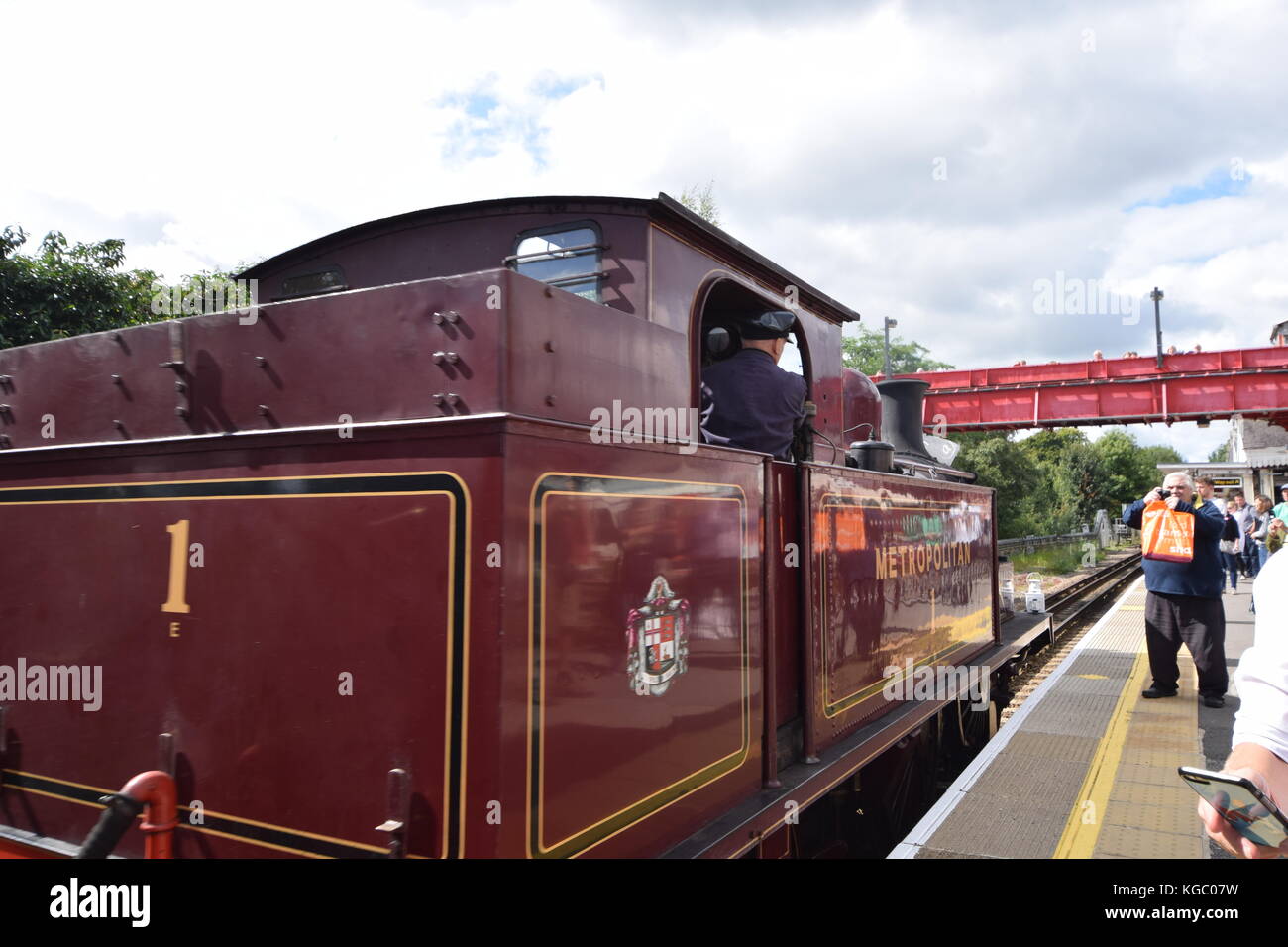 Amersham Steam Trains 2017 Stock Photo