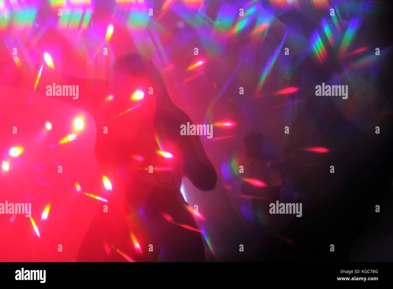 disco lights synthwave abstract hologram lights dance party