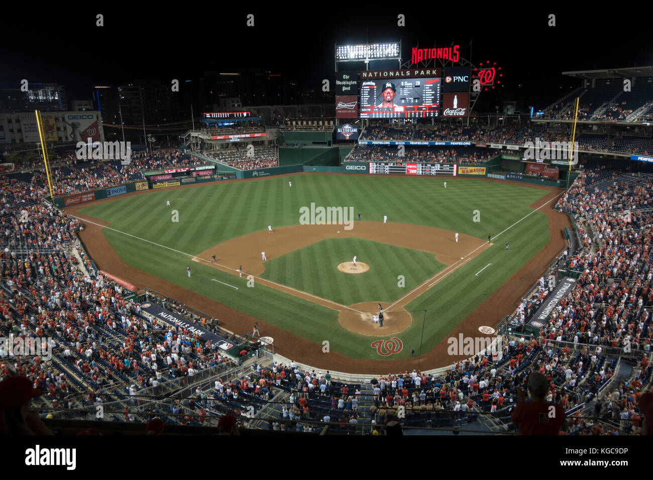 Nationals park baseball hi-res stock photography and images - Alamy