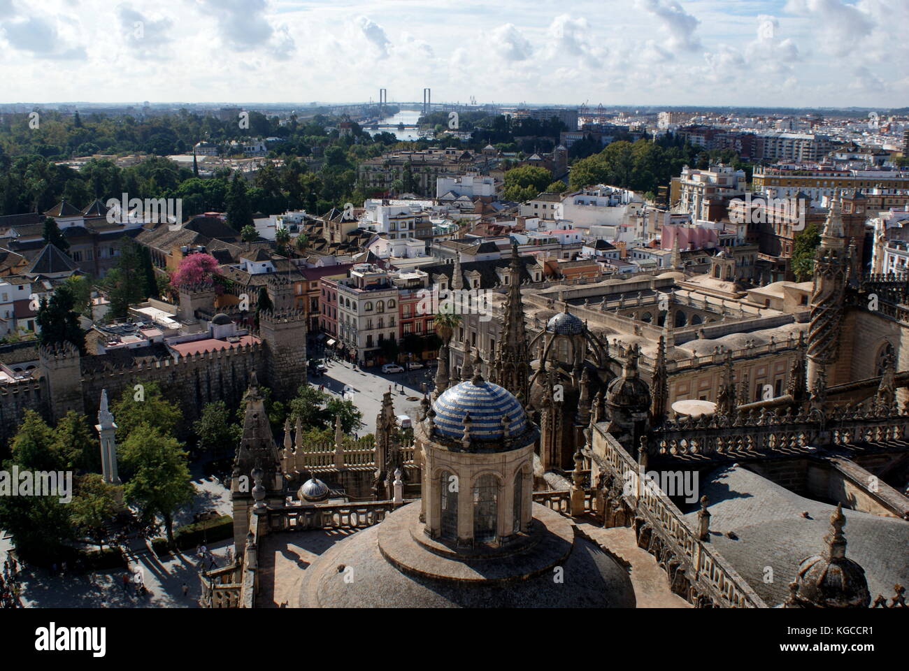 Seville city view hi-res stock photography and images - Alamy