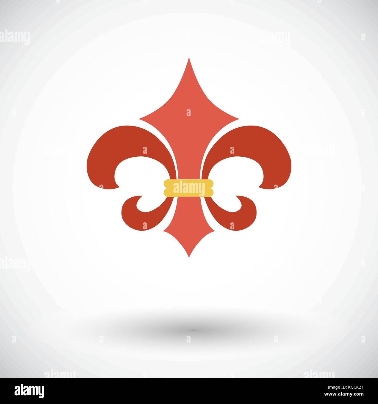 Fleur. Flat vector icon for mobile and web applications. Vector illustration. Stock Vector