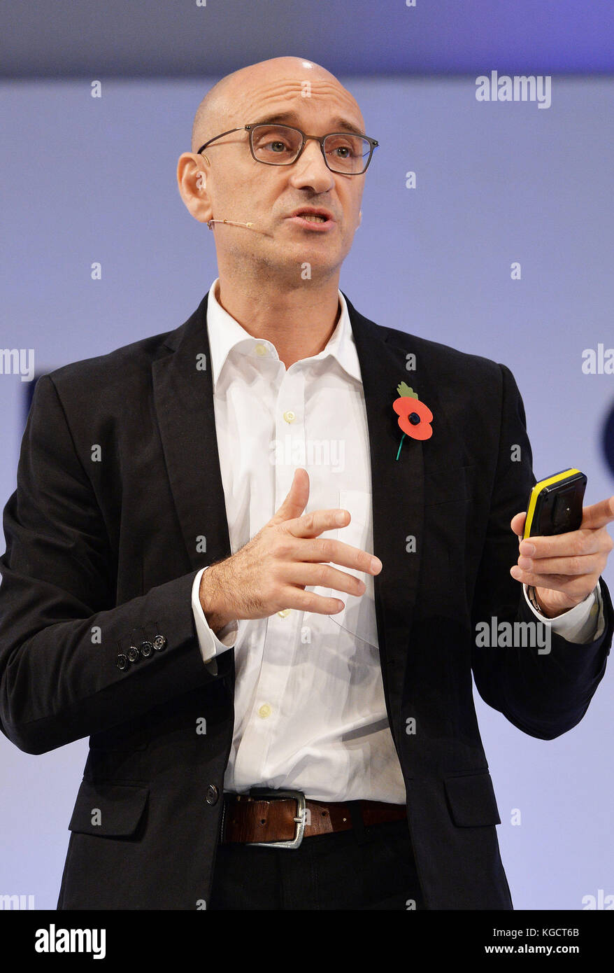 Chief Strategy Officer of Accenture Omar Abbosh speaks at the annual ...