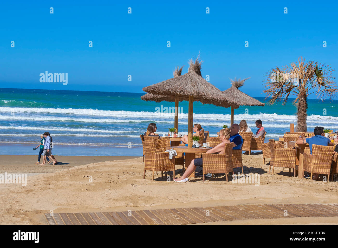 Conil de la Frontera on the Costa de la Luz, is a seaside resort on the  Atlantic coast in Cadiz province, Andalucia, with stunning white sand  beaches