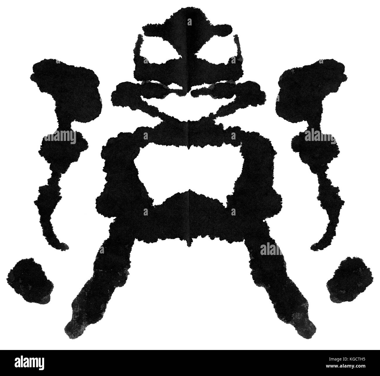 Ink blot for psychiatric evaluations Stock Photo Alamy