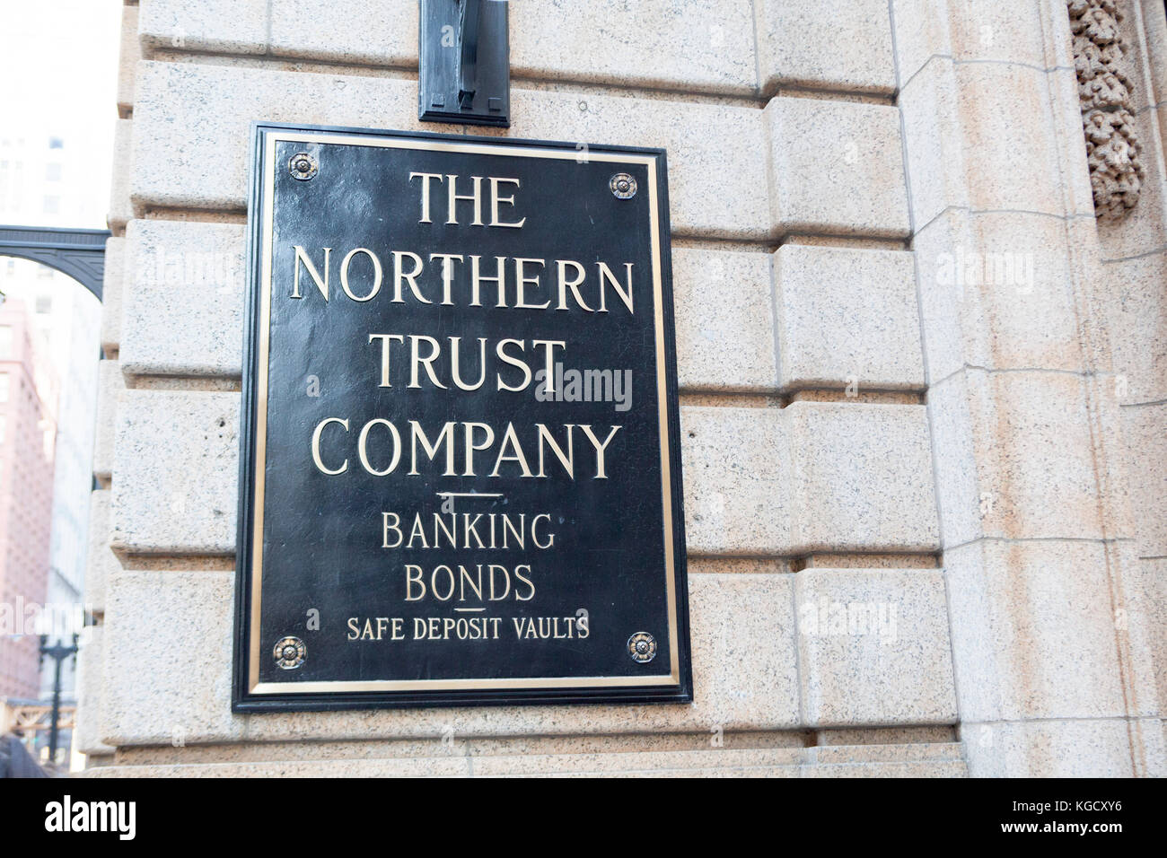 A view of The Northern Trust Company's headquarters in downtown Chicago