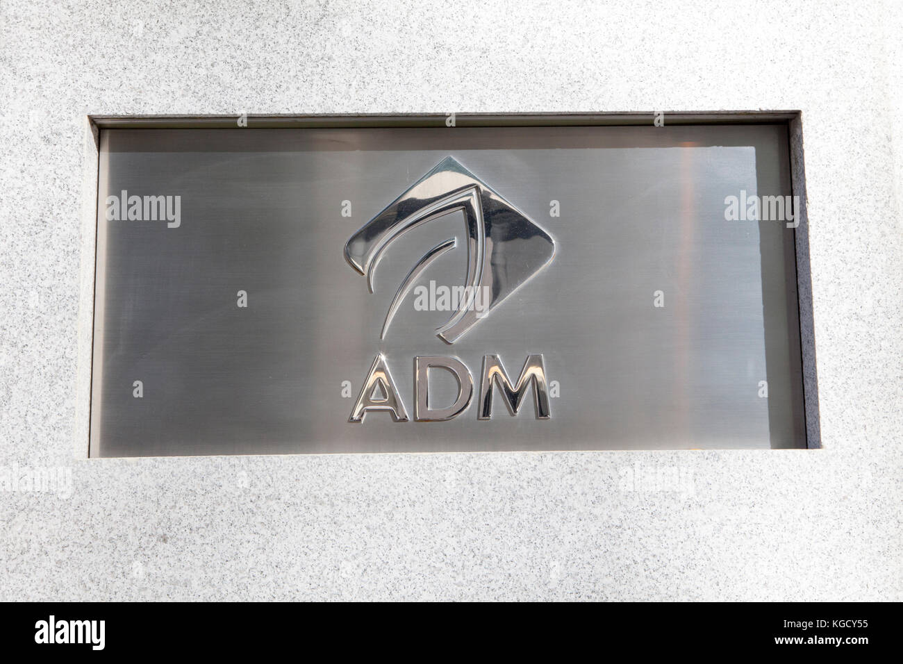 A view of Archer Daniels Midland's headquarters in downtown Chicago