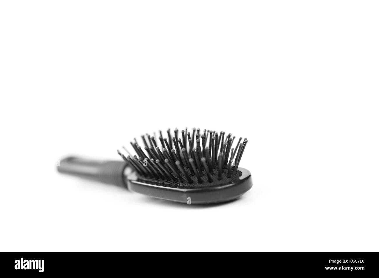 Hair black combs isolated on a white background Stock Photo - Alamy