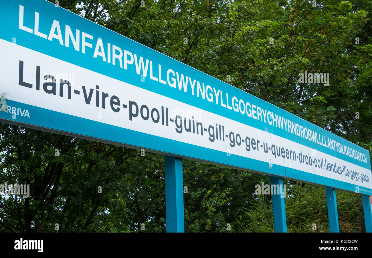 Llanfairpwllgwyngyll hires stock photography and images Alamy