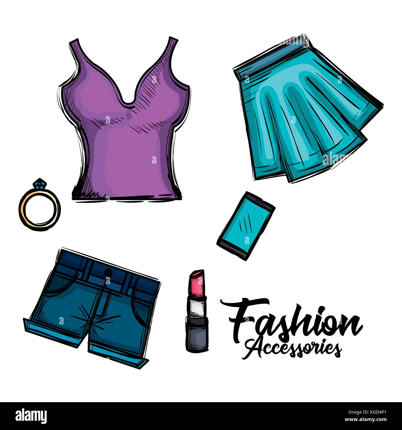 female fashion clothes icon Stock Vector Image & Art - Alamy