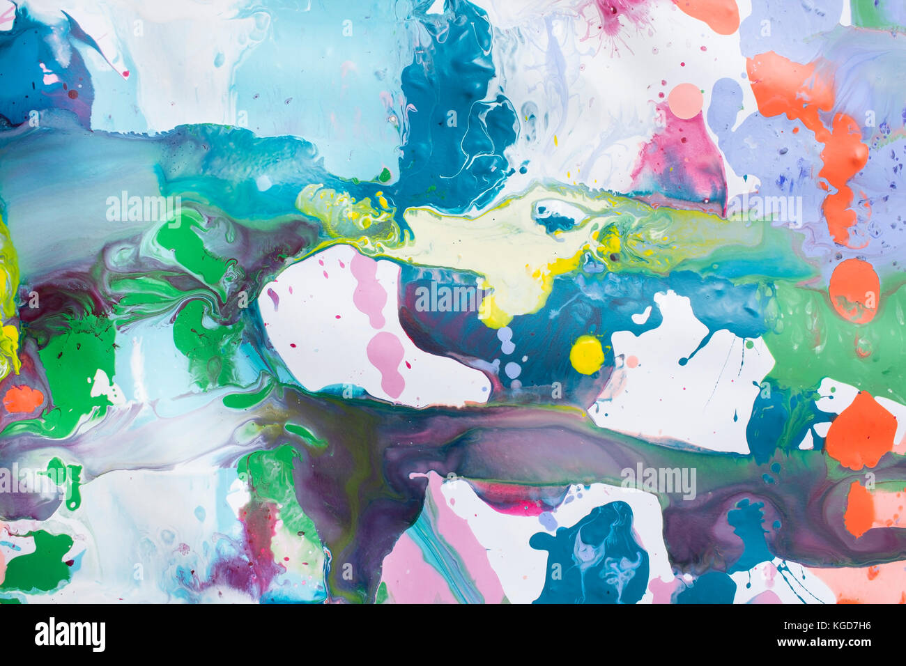 Colorful paint splash backgrounds hi-res stock photography and images ...