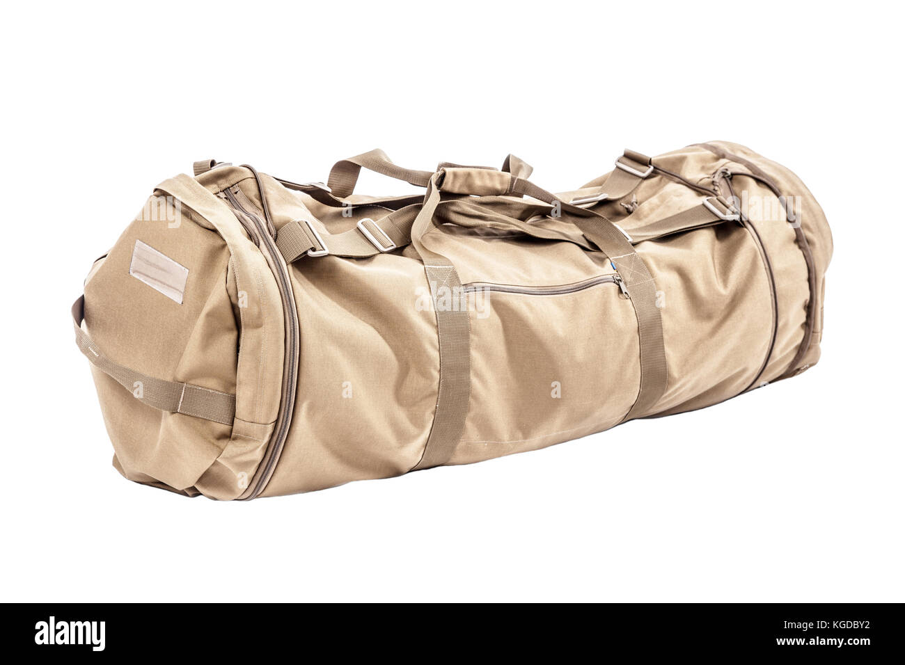 Army duffel bag Stock Photo Alamy