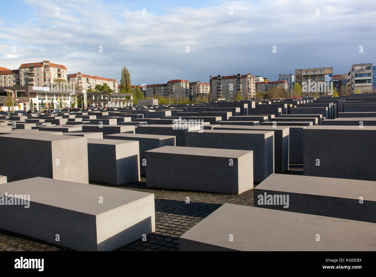 Memorial To The Murdered Jews Of Europe. Berlin, Germany Stock Photo ...